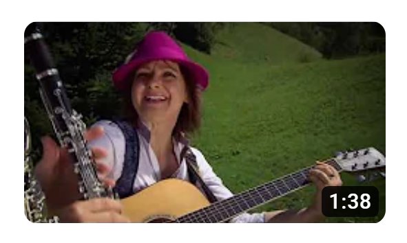 Madl nennt sich ein Lied der Hallers in Mundart.